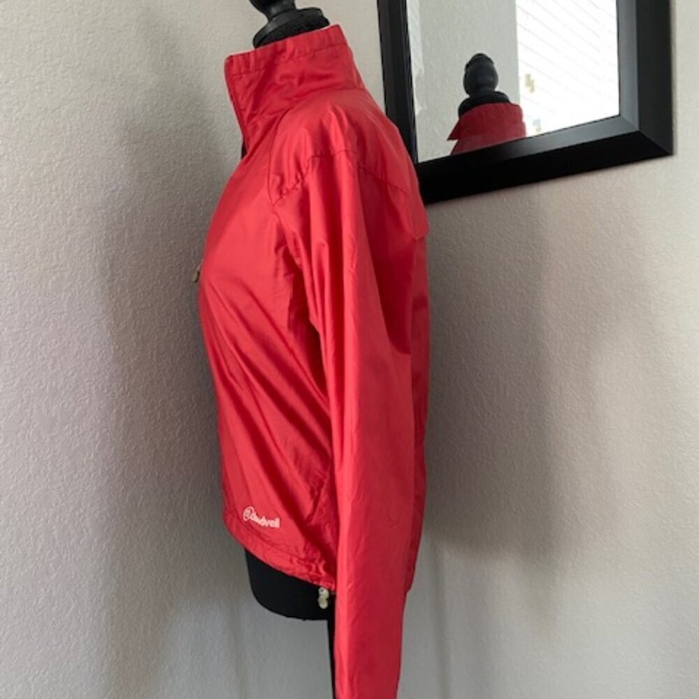 Cloudveil Red Packable Vented Biking Windbreaker … - image 4